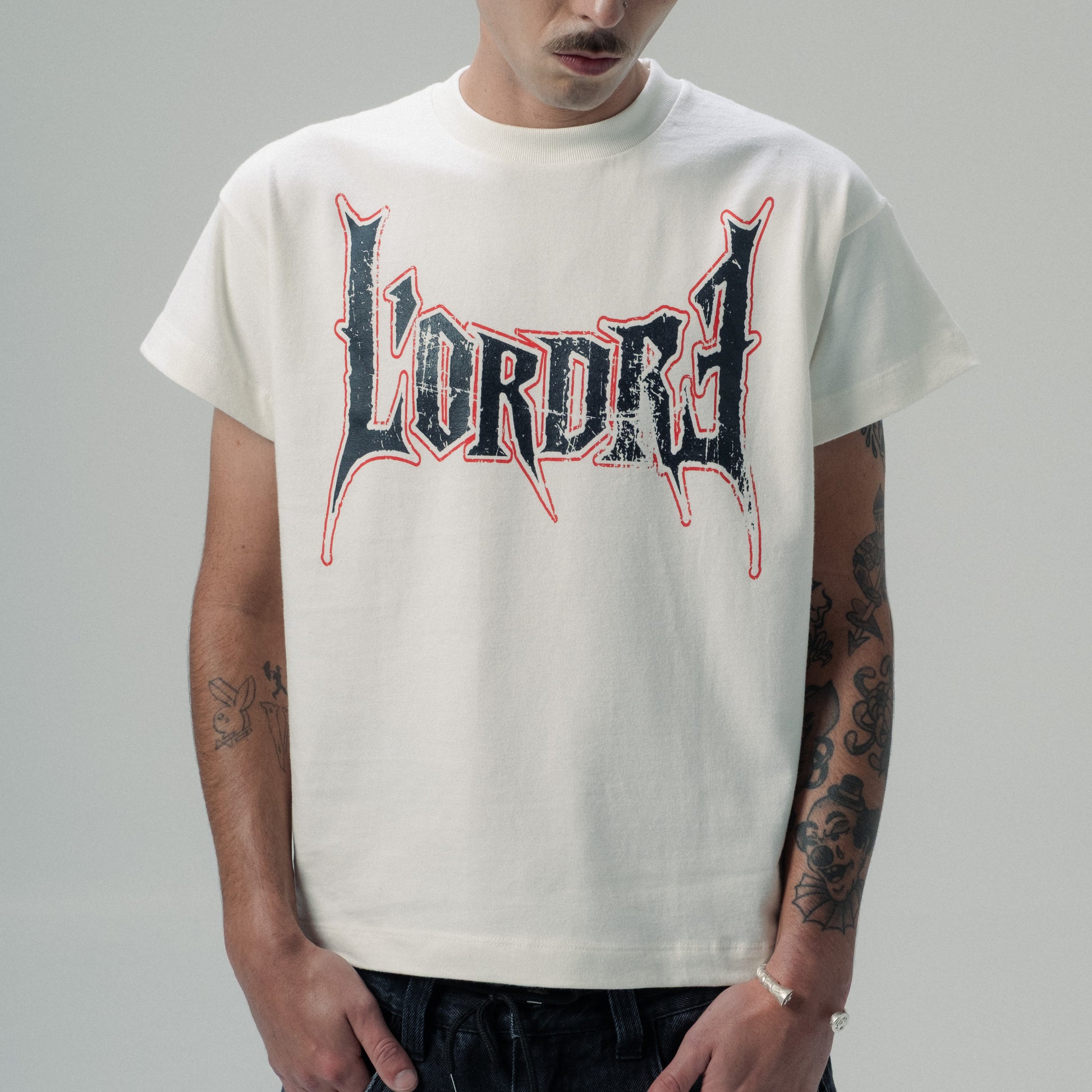 PUNK LETTERING TEE