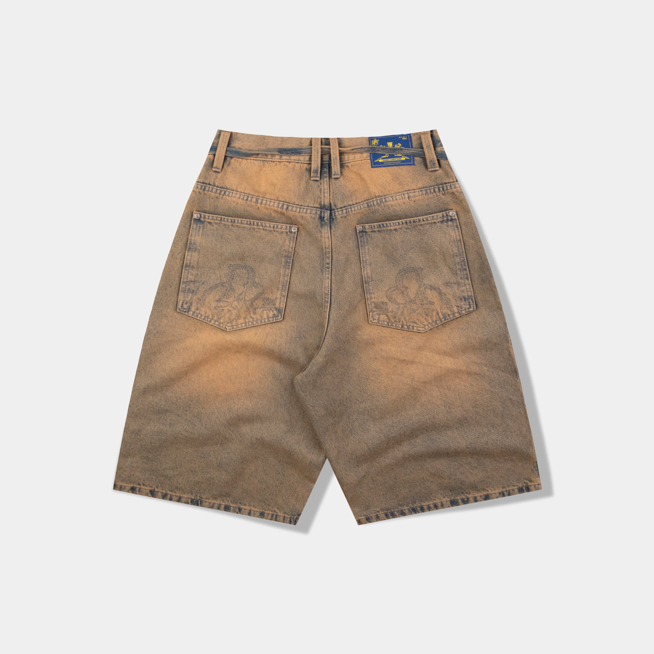ACID DENIM SHORTS – L'ORDRE